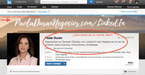 LinkedIn Paola Duran Negocios