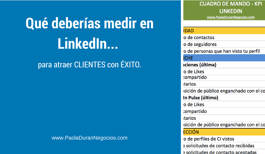 KPI de linkedin